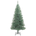 Artificial Christmas Tree with Flocked Snow Green 150 Cm