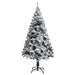 Artificial Christmas Tree with Flocked Snow Green 150 m Pvc