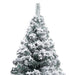 Artificial Christmas Tree with Flocked Snow Green 150 m Pvc
