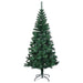 Artificial Christmas Tree with Iridescent Tips Green 210 Cm