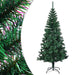 Artificial Christmas Tree with Iridescent Tips Green 210 Cm