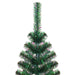 Artificial Christmas Tree with Iridescent Tips Green 210 Cm