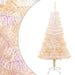 Artificial Christmas Tree with Iridescent Tips White 120 Cm