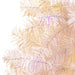 Artificial Christmas Tree with Iridescent Tips White 120 Cm
