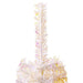 Artificial Christmas Tree with Iridescent Tips White 150 Cm