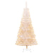 Artificial Christmas Tree with Iridescent Tips White 180 Cm