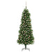 Artificial Christmas Tree With Leds&ball Set 240 Cm Green
