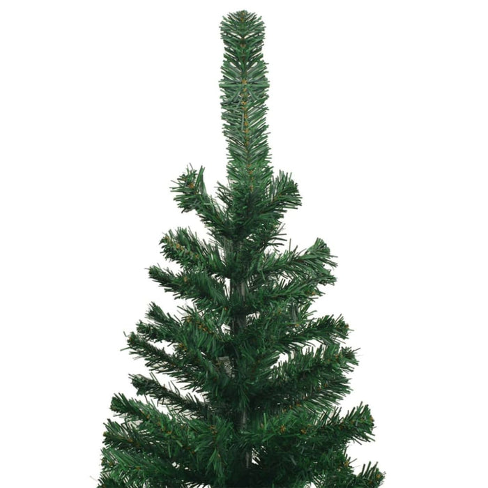 Artificial Christmas Tree With Leds&ball Set l 240 Cm Green