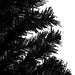 Artificial Christmas Tree With Leds&ball Set Black 150 Cm