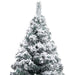 Artificial Christmas Tree With Leds&ball Set Green 120 Cm
