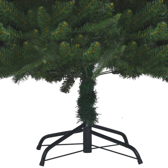 Artificial Christmas Tree Leds&ball Set Green 180 Cm Pvc&pe
