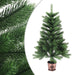 Artificial Christmas Tree Lifelike Needles 65 Cm Green