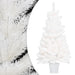 Artificial Christmas Tree Lifelike Needles White 90 Cm