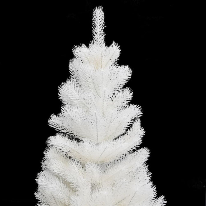 Artificial Christmas Tree Lifelike Needles White 90 Cm