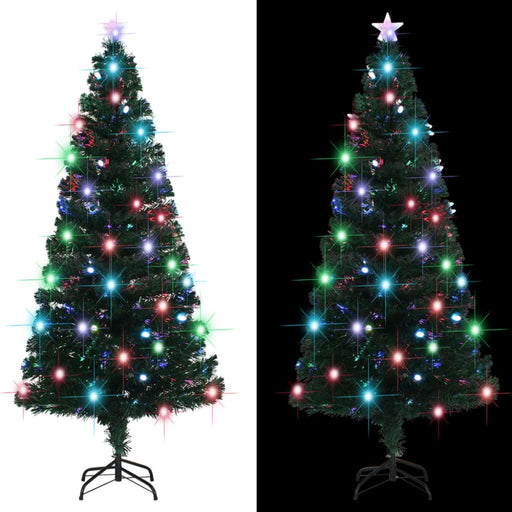 Artificial Christmas Tree With Stand Led 150 Cm Fibre Optic