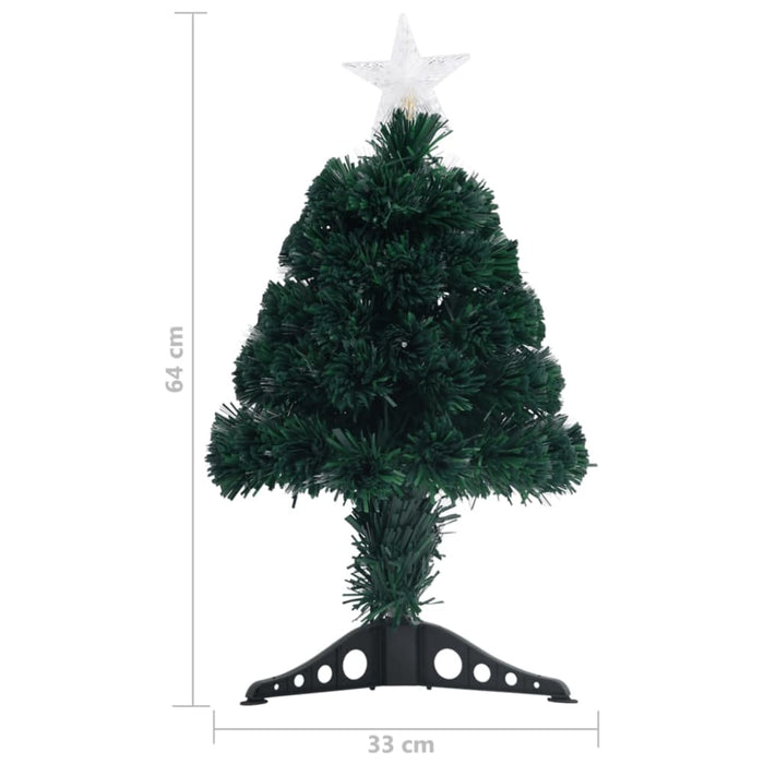 Artificial Christmas Tree with Stand Led 64 Cm Fibre Optic