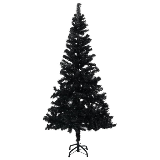 Artificial Christmas Tree With Stand Black 150 Cm Pvc Txobbb
