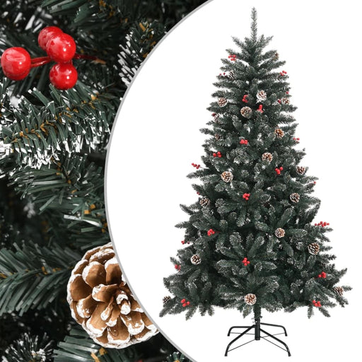 Artificial Christmas Tree With Stand Green 150 Cm Pvc Tapoik