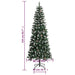Artificial Christmas Tree with Stand Green 210 Cm Pvc Tapoil