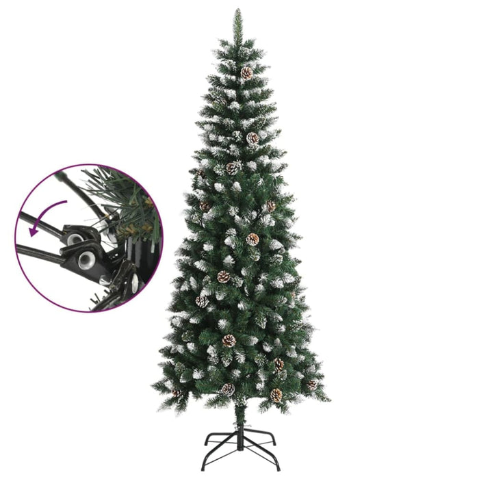 Artificial Christmas Tree with Stand Green 210 Cm Pvc Tapoil