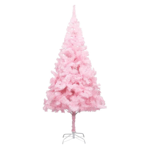 Artificial Christmas Tree With Stand Pink 180 Cm Pvc Txbkkn