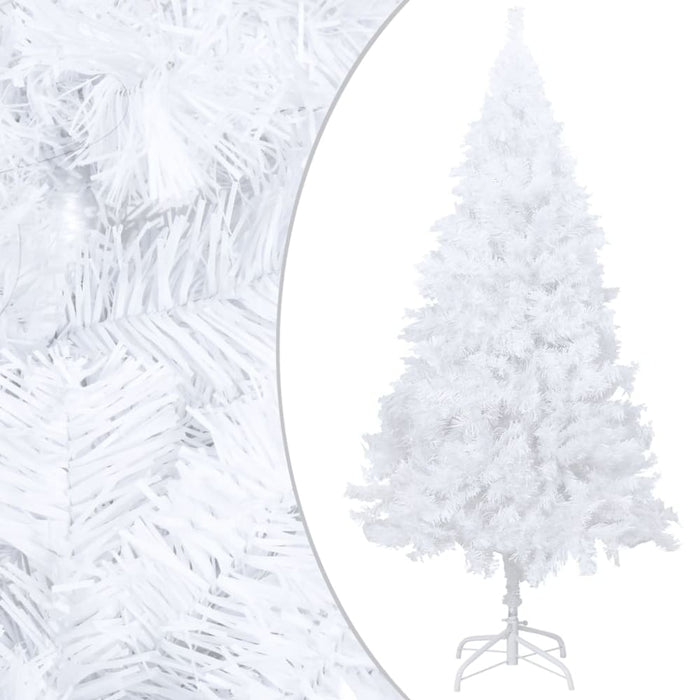 Artificial Christmas Tree With Thick Branches White 120 Cm