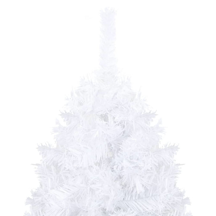 Artificial Christmas Tree with Thick Branches White 150 Cm