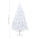 Artificial Christmas Tree with Thick Branches White 150 Cm