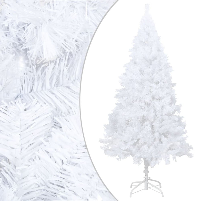 Artificial Christmas Tree with Thick Branches White 180 Cm