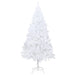 Artificial Christmas Tree with Thick Branches White 210 Cm