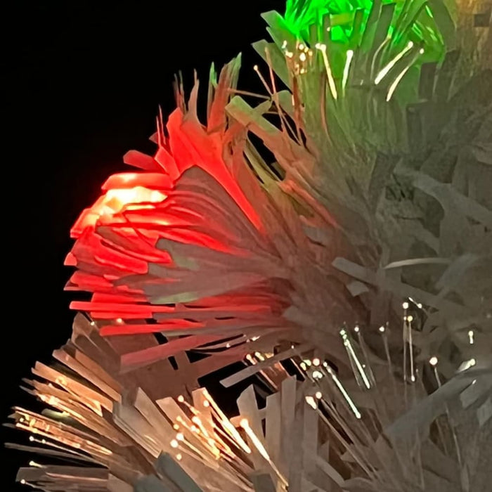 Artificial Christmas Tree With Led White 64 Cm Fibre Optic