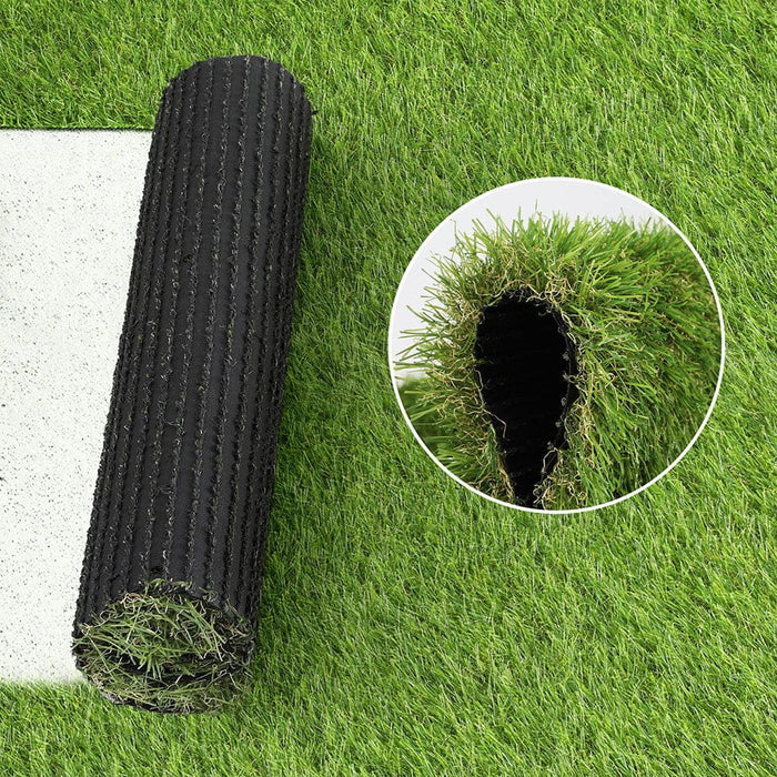 Artificial Grass 35mm 2mx5m Synthetic Fake Lawn Turf