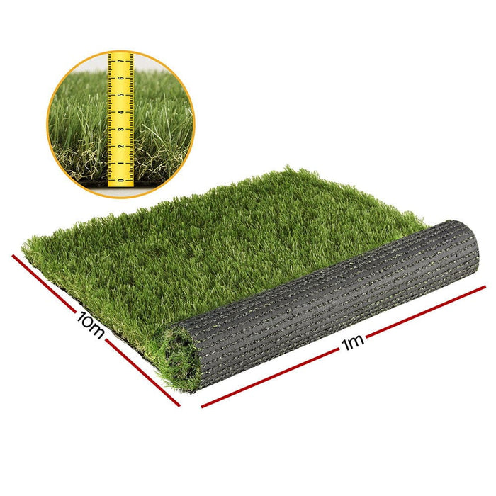 Artificial Grass 45mm 1mx10m Synthetic Fake Lawn Turf