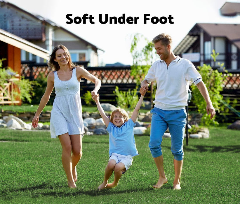 5X Outdoor Artificial Grass 17Mm 2Mx5M 10Sqm Synthetic Grass