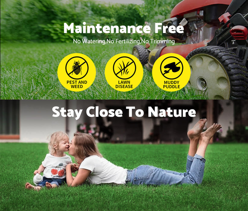 Outdoor Artificial Grass 17Mm 2Mx10M 20Sqm Synthetic Grass