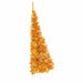 Artificial Half Christmas Tree with Stand Gold 180 Cm Pvc