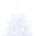 Artificial Half Christmas Tree with Stand White 240 Cm Pvc