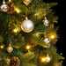 Artificial Hinged Christmas Tree 300 Leds & Ball Set 180 Cm