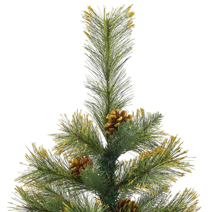 Artificial Hinged Christmas Tree with Cones 120 Cm Tpiibb