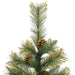 Artificial Hinged Christmas Tree with Cones 120 Cm Tpiibb