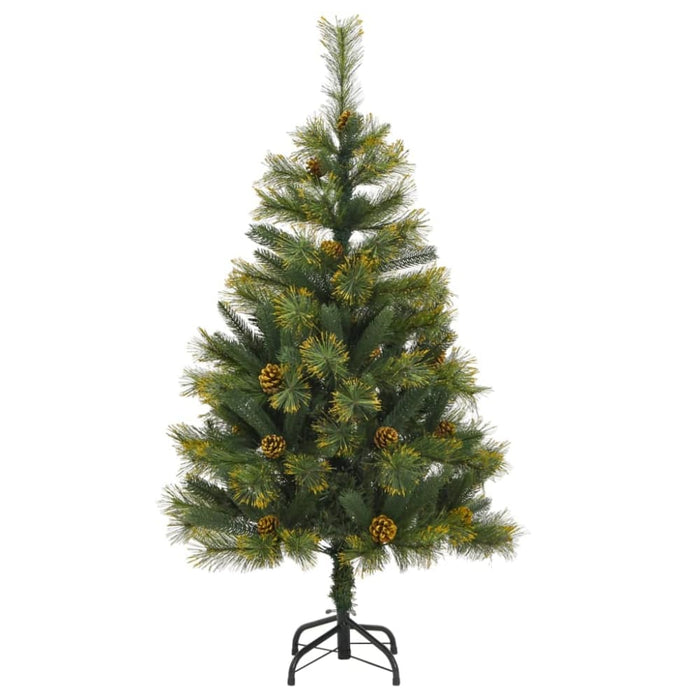 Artificial Hinged Christmas Tree with Cones 120 Cm Tpiibb