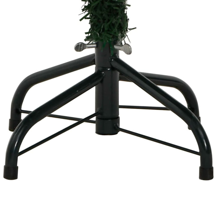 Artificial Hinged Christmas Tree with Flocked Snow 150 Cm