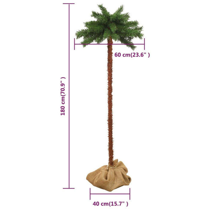 Artificial Palm Tree with Leds 180 Cm Tailta
