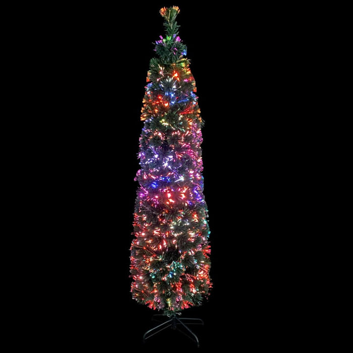 Artificial Slim Christmas Tree with Stand 120 Cm Fibre