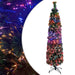 Artificial Slim Christmas Tree with Stand 120 Cm Fibre