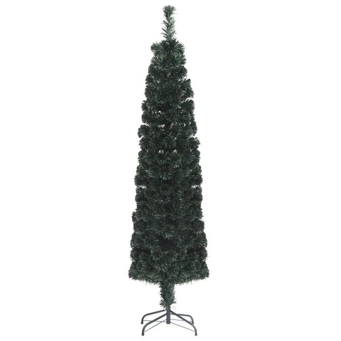 Artificial Slim Christmas Tree with Stand 150 Cm Fibre