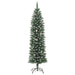 Artificial Slim Christmas Tree With Stand 150 Cm Pvc Tapolp