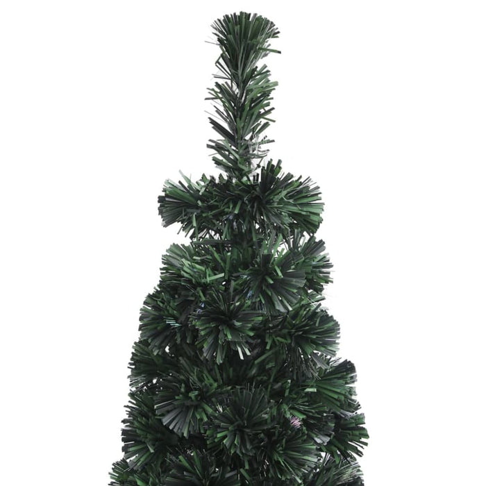 Artificial Slim Christmas Tree with Stand 180 Cm Fibre