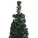Artificial Slim Christmas Tree with Stand 180 Cm Fibre