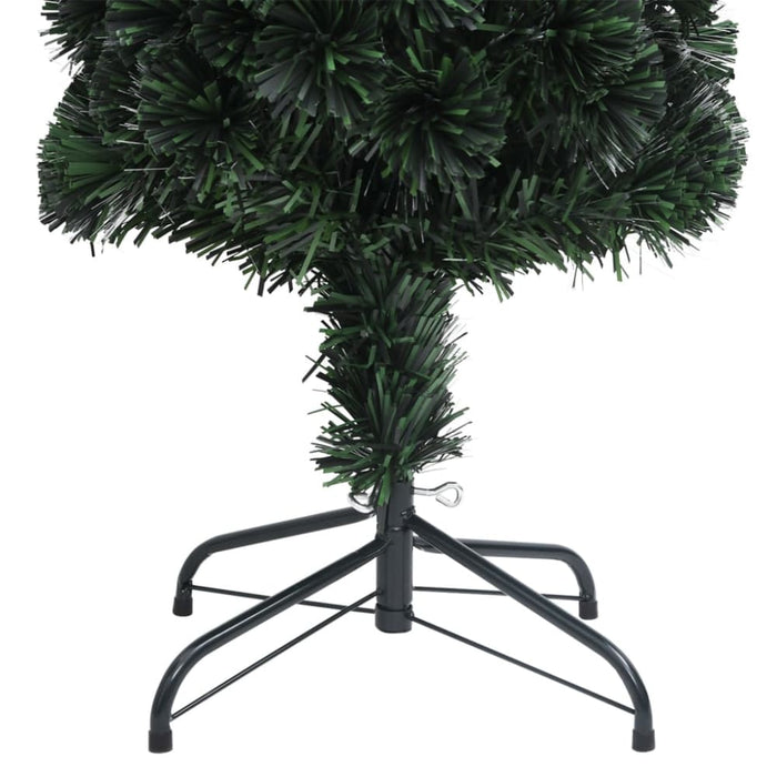 Artificial Slim Christmas Tree with Stand 180 Cm Fibre